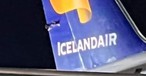 Leitwerk des Icelandair-Fliegers: Abheben konnte er nicht mehr.
