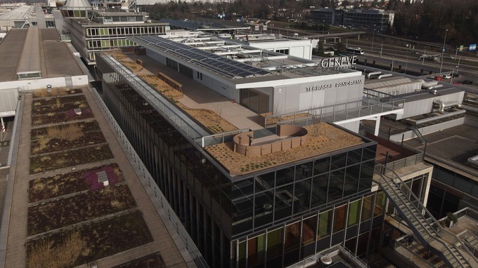 Die neue Terarsse bietet freien Blick.