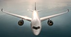 Airbus A350 von Delta: War in Nürnberg zu Besuch.