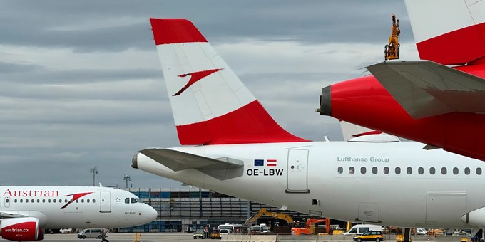 Austrian Airlines wies früher schon einmal sachte auf die Gruppe hin, seit dem ...