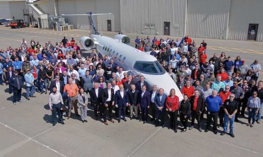 Letzter Learjet: Seine Anfänge hatte das Flugzeug in der Schweiz.