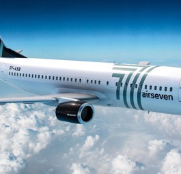 Boeing 737-400 von Air Seven: So soll sie aussehen.