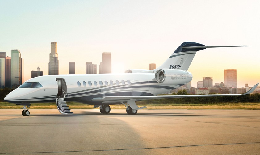 Die Cessna Citation Hemisphere: So sollte sie aussehen.