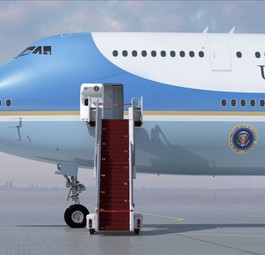 Visualisierung der neuen Air Force One: Immer mehr Probleme mit dem Programm.