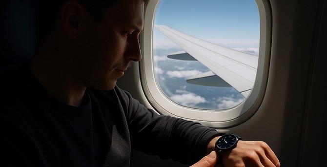 Passagier am Fenster: Manche Flüge dauern lang, sehr lang.