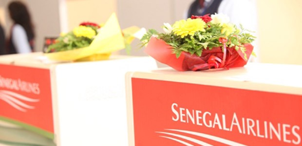 Schalter von Senegal Airlines: Die Fluglinie erfindet sich neu.