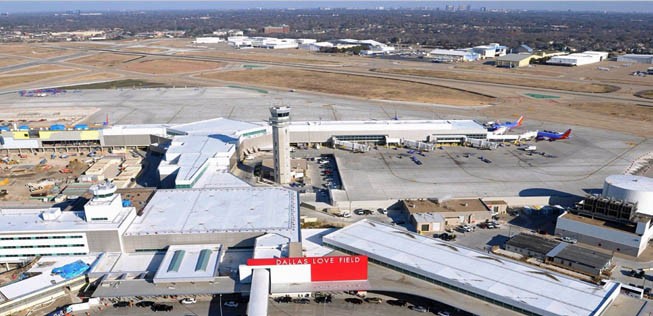 Dallas Love Field: Ein kleiner, aber begehrter Flughafen.