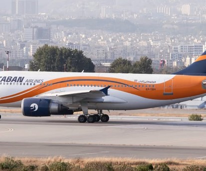 Der Airbus A310 von Taban Airlines: Stand lange am Boden.
