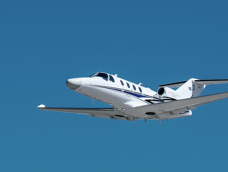 Cessna Citation M2 Gen3 in der Luft: Ende Mai fand der Erstflug statt.