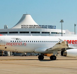Gemieteter Airbus A320 von Corendon Airlines: Nun kommt auch ein A350.