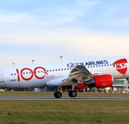 Jubiläums-A320 von Czech Airlines: Im Winter kommt das Aus für den eigenen Iata-Code.
