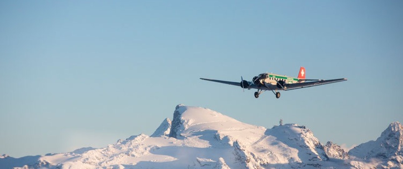 Junkers Ju-52 von Ju-Air: Trauriges Unglück.