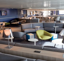Neue Lounge: Air France will guten Kunden mehr bieten.
