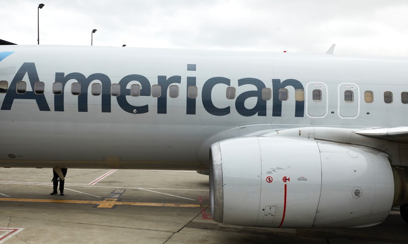 Flieger von American Airlines: Der Junge musste einen neuen Flug buchen.