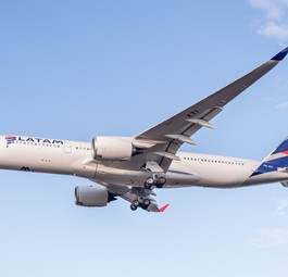Airbus A350: In den Latam-Farben bald nicht mehr zu sehen.