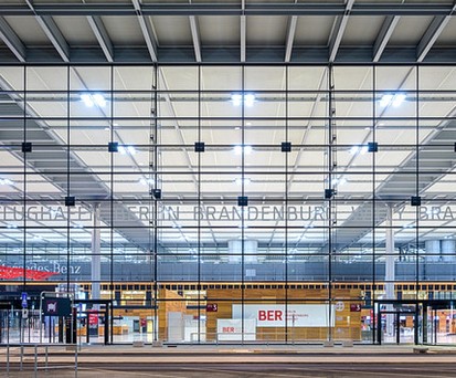 Terminal 2 des BER: Ungenutzt spart es Geld.