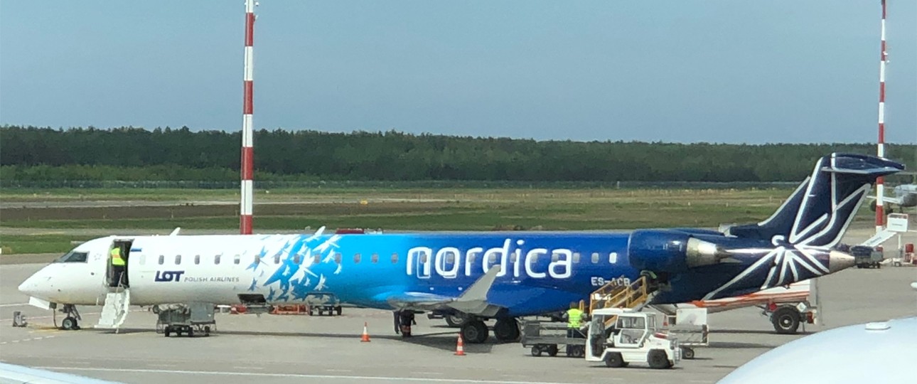 A Nordica plane