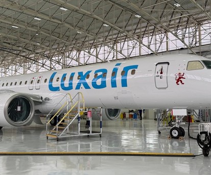 luxair embaer e195 e2 03