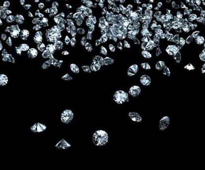 Diamanten: Die Beute des Jahrhundertraubes von Brüssel.