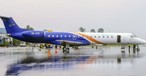 Embraer E145 von Mwant Jet: Bald mit Passagieren in der Luft.