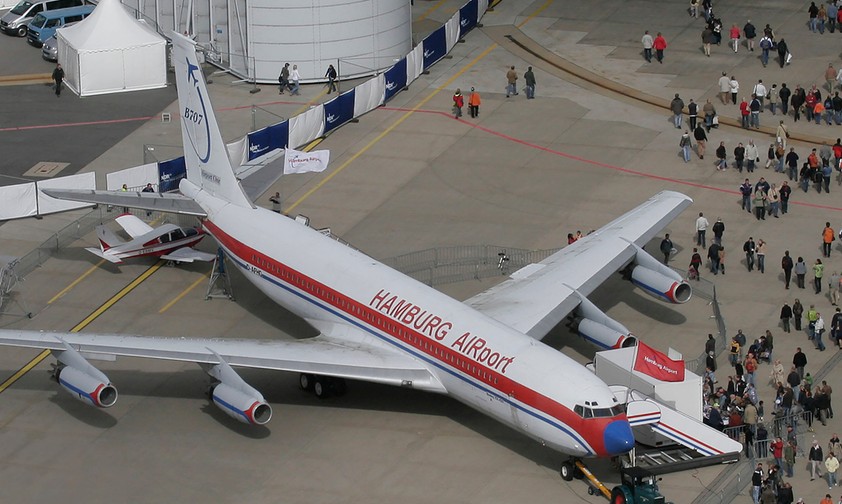 Das Museumsflugzeug zog bei den Airport Days 2007 zahlreiche Besucher an.