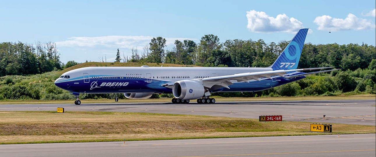 Boeing 777-9: Ground tests were successful.