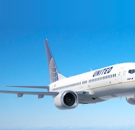 Boeing 737 Max in den Farben von United: Die Airline zeigt sich gegenüber Passagieren kulant.