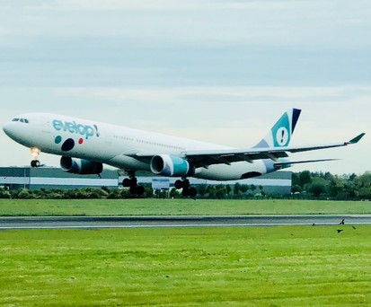 Airbus A330 von Evelop: Bisher nur Charterflüge.