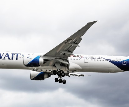 Boeing 777-300 ER: Mit Jets dieses Typs fliegt Kuwait Airways nach Dhaka.