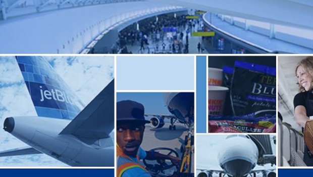 Rang 4 der Absteiger: Jet Blue Airlines. Minus 21 Ränge, neu Platz 52.