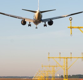 Landendes Flugzeug in Amsterdam: Die Regierung will die Zahl der Flüge beschränken.