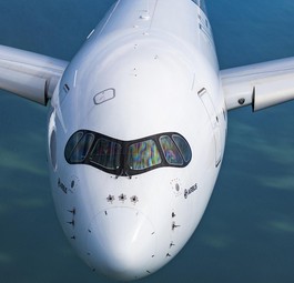 Airbus A350: Bei dem Modell ist eine Order sicher.