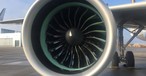 Pratt &amp; Whitney-Triebwerk an einem Lufthansa-A320 Neo: Noch nicht die versprochene Leistung.