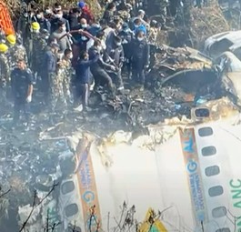 Absturzstelle der ATR 72: Keine Überlebenden.