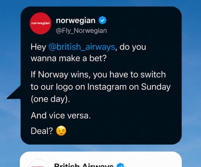 Die Wette von Norwegian und British Airways: Top, die Wette gilt.
