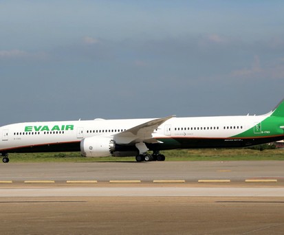 Boeing 787-10 von Eva Air: Mit solchen Fliegern soll es wieder losgehen.