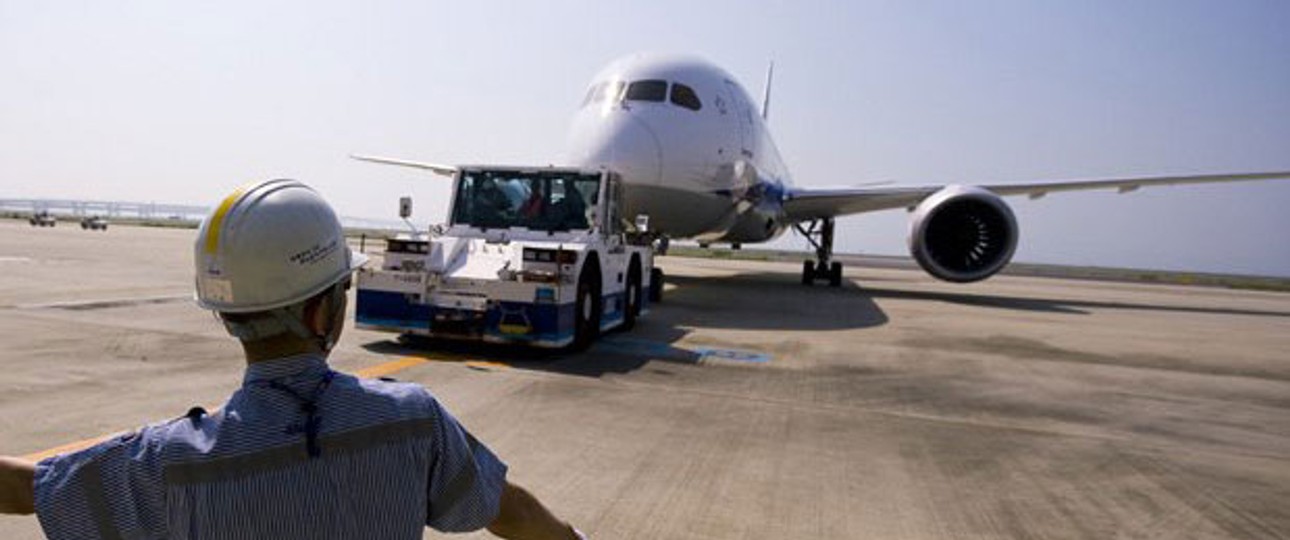 B787 von Boeing: Triebwerke sollen durchleuchtet werden.