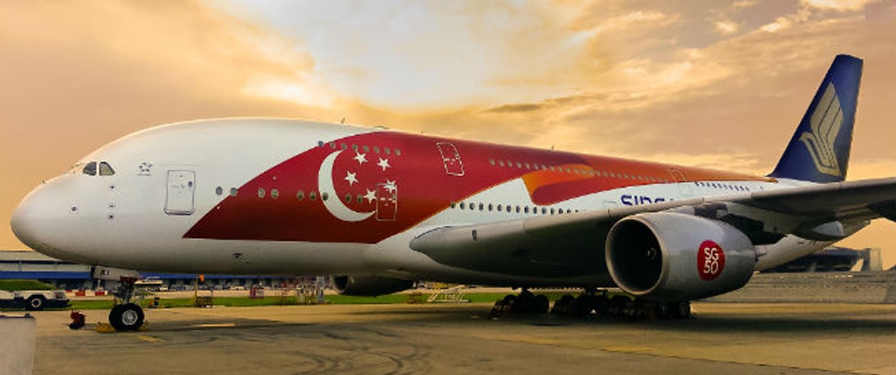 Singapore-A380: Sie werden umgemodelt.