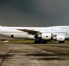 Boeing 747 von Sabena: Die ehemalige belgische Nationalairline stellte im November 2001 den Betrieb ein.