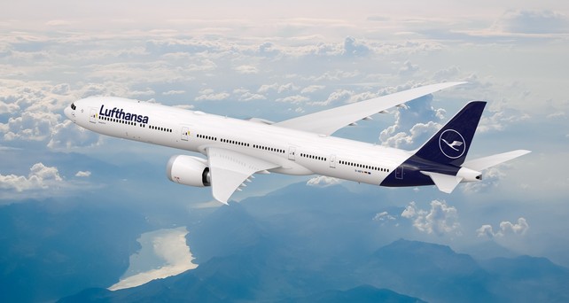 lufthansa boeing 777 9