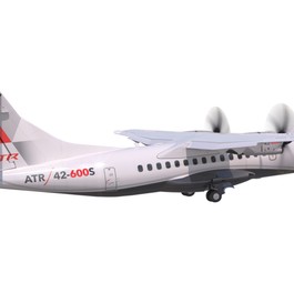 Bild der geplanten ATR 42-600S: Kann viel mehr kleine Flughäfen nutzen.