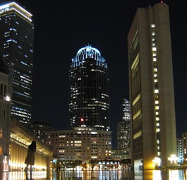 Boston bei Nacht: Die Stadt befindet sich bald nicht mehr im Eurowings-Angebot.