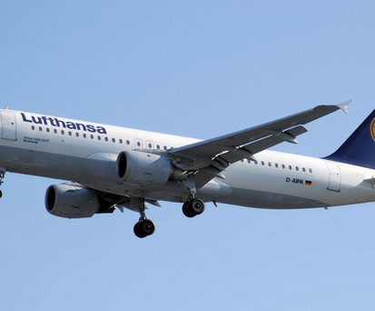 A320 von Lufthansa: Eine solche Maschine musste in Perm notlanden.