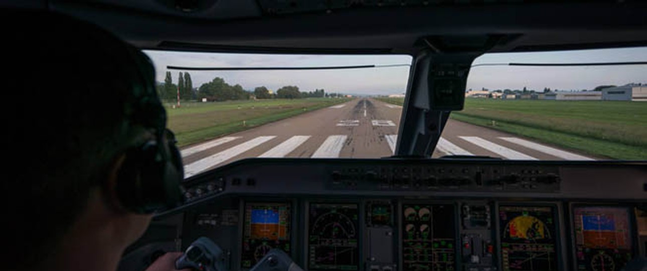 Start am Flughafen Altenrhein: Gewisse Passagiere zahlen nur so viel, wie sie wollen.