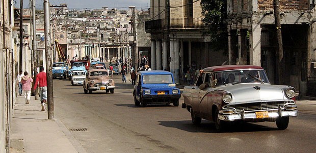 Strasse in Havanna: Kubas Regierung will Geld von Airlines