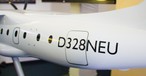 D328 Neu: Auf einem Modell der neuen Dornier 328 prangt der Name bereits auf dem Rumpf.