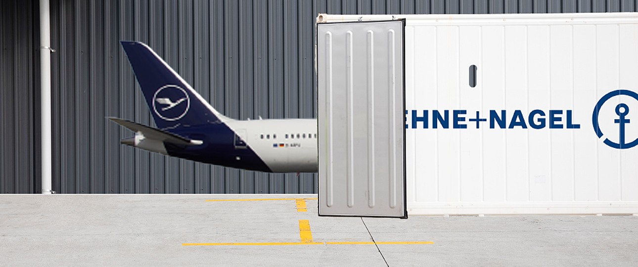 Flieger von Lufthansa, Container von Kühne + Nagel: Gemeinsame strategische Optionen.