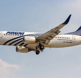 Boeing 737-700 von Magnicharters: Der Pilot eines Fluges war unzufrieden. 