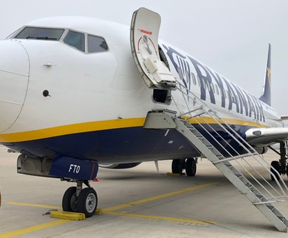 Boeing 737 von Ryanair: In den kalten Monaten weniger in Irland zu sehen.