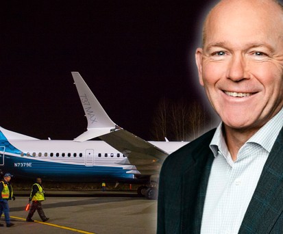 Boeing-Chef David Calhoun: Geht Ende des Jahres.